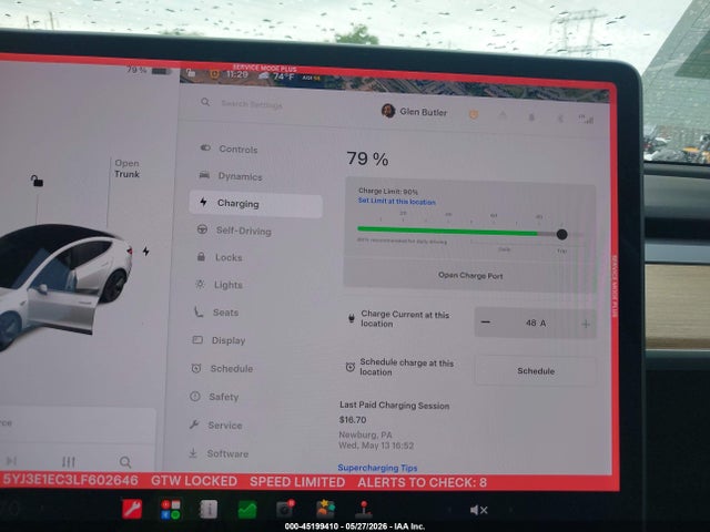 Tesla Model 3 Performance Dual Motor All-wheel Drive 2020 5YJ3E1EC3LF602646 Image 16