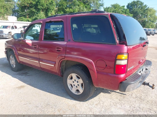 2004 Chevrolet Tahoe Lt მანქანა იყიდება აუქციონზე, vin: 1GNEC13Z34R128528, აუქციონის ნომერი: 45199431