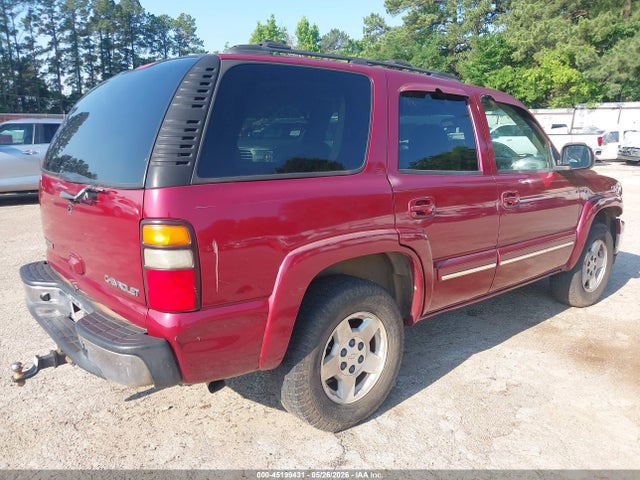 2004 Chevrolet Tahoe Lt მანქანა იყიდება აუქციონზე, vin: 1GNEC13Z34R128528, აუქციონის ნომერი: 45199431