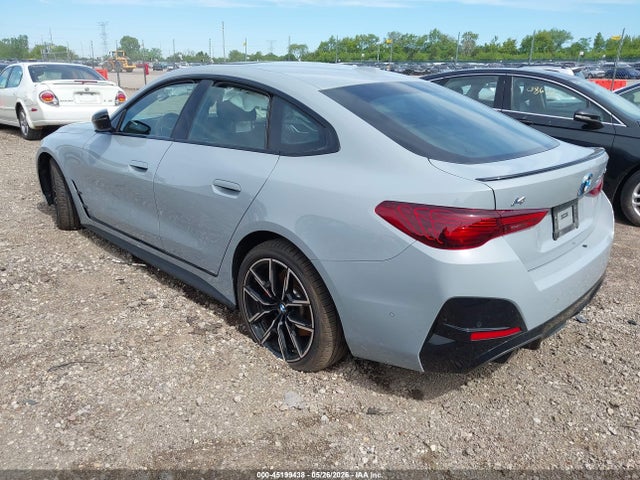 45199438 :رقم المزاد ، WBY43HD06SFU21351 vin ، 2025 Bmw I4 Gran Coupe Xdrive40 مزاد بيع