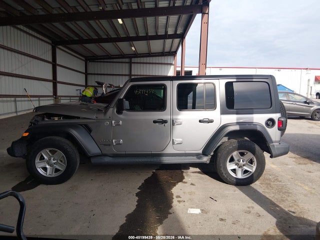 Aukcja sprzedaży 2018 Jeep Wrangler Unlimited Sport S 4x4, vin: 1C4HJXDG2JW318300, numer aukcji: 45199439