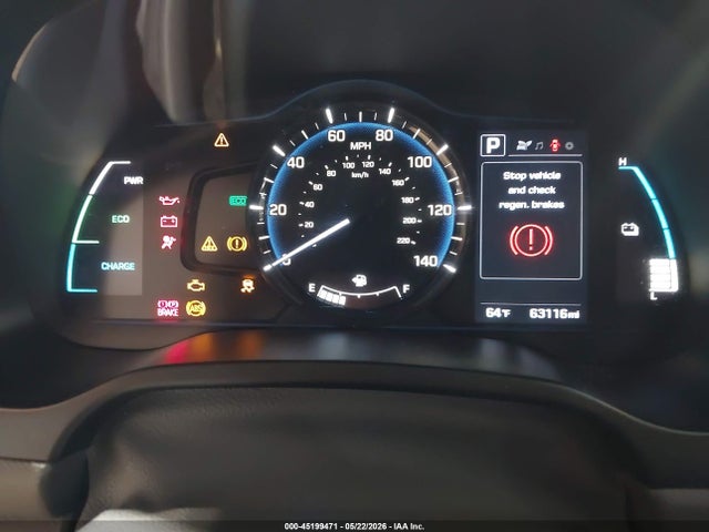 45199471 :رقم المزاد ، KMHC65LD9KU105716 vin ، 2019 Hyundai Ioniq Plug-in Hybrid مزاد بيع