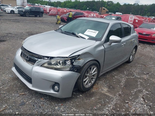 2011 Lexus Ct 200h Premium მანქანა იყიდება აუქციონზე, vin: JTHKD5BH9B2015132, აუქციონის ნომერი: 45199484