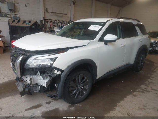 2022 Nissan Pathfinder Sv 4wd მანქანა იყიდება აუქციონზე, vin: 5N1DR3BC4NC214023, აუქციონის ნომერი: 45199536