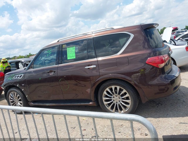 2017 Infiniti Qx80 მანქანა იყიდება აუქციონზე, vin: JN8AZ2NF6H9643192, აუქციონის ნომერი: 45199545