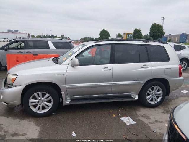 2006 Toyota Highlander Hybrid Limited V6 მანქანა იყიდება აუქციონზე, vin: JTEDW21A560015522, აუქციონის ნომერი: 45199565