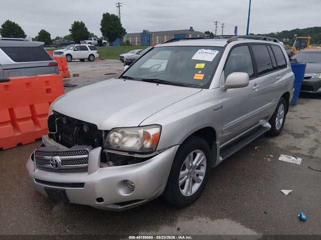2006 Toyota Highlander Hybrid Limited V6 მანქანა იყიდება აუქციონზე, vin: JTEDW21A560015522, აუქციონის ნომერი: 45199565