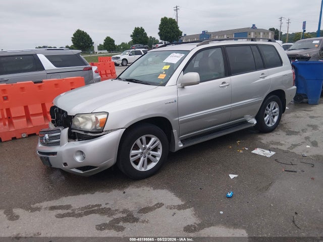 2006 Toyota Highlander Hybrid Limited V6 მანქანა იყიდება აუქციონზე, vin: JTEDW21A560015522, აუქციონის ნომერი: 45199565