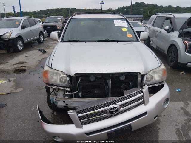 2006 Toyota Highlander Hybrid Limited V6 მანქანა იყიდება აუქციონზე, vin: JTEDW21A560015522, აუქციონის ნომერი: 45199565