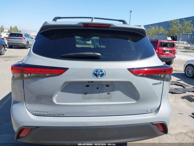 2022 Toyota Highlander Hybrid Xle Bronze Edition მანქანა იყიდება აუქციონზე, vin: 5TDABRCH6NS552742, აუქციონის ნომერი: 45199588
