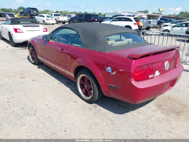 2005 Ford Mustang მანქანა იყიდება აუქციონზე, vin: 1ZVHT84N755249109, აუქციონის ნომერი: 45199697