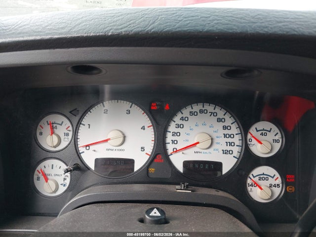 Aukcja sprzedaży 2005 Dodge Ram 2500 Slt/laramie, vin: 3D7KS28C35G712573, numer aukcji: 45199700
