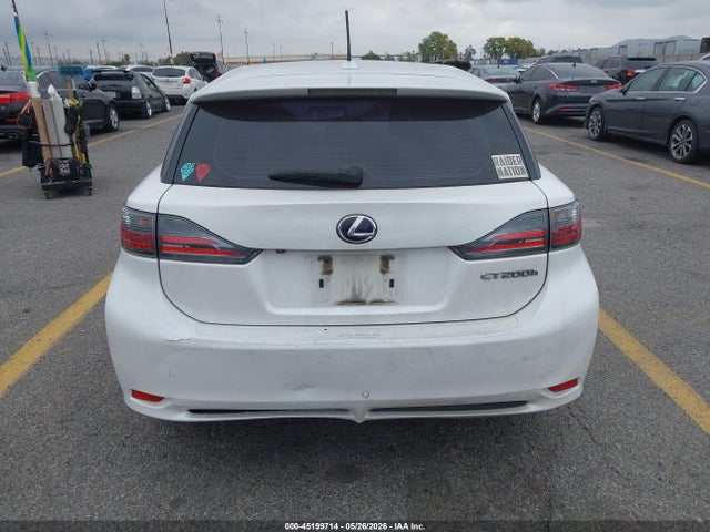 2012 Lexus Ct 200h Premium მანქანა იყიდება აუქციონზე, vin: JTHKD5BH4C2111817, აუქციონის ნომერი: 45199714