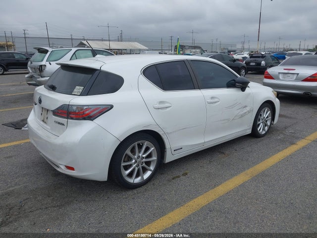 2012 Lexus Ct 200h Premium მანქანა იყიდება აუქციონზე, vin: JTHKD5BH4C2111817, აუქციონის ნომერი: 45199714