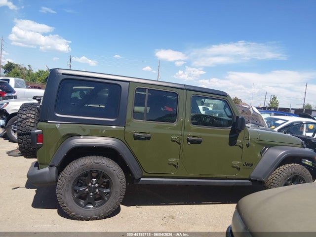 1C4HJXDG8MW852597 Jeep Wrangler Unlimited Willys Sport 4x4
