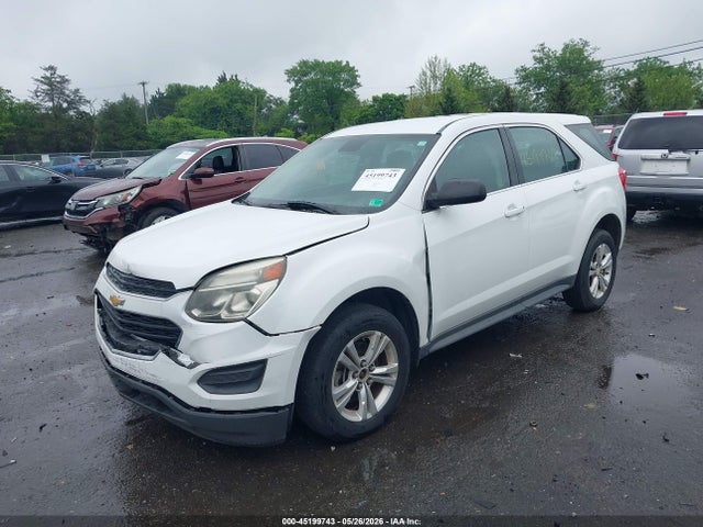 Продаж на аукціоні авто 2016 Chevrolet Equinox Ls, vin: 2GNALBEK5G1153464, номер лоту: 45199743