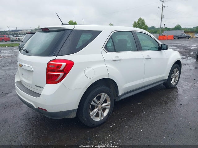 Продаж на аукціоні авто 2016 Chevrolet Equinox Ls, vin: 2GNALBEK5G1153464, номер лоту: 45199743