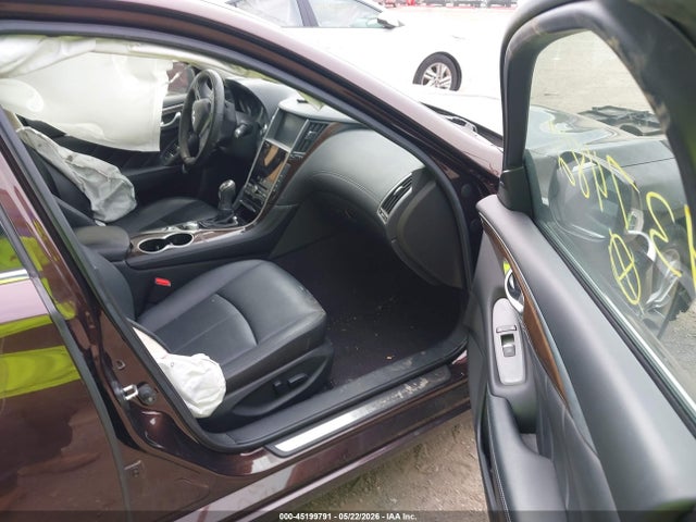 Продажа на аукционе авто 2018 Infiniti Q50 3.0t Luxe, vin: JN1EV7ARXJM437482, номер лота: 45199791