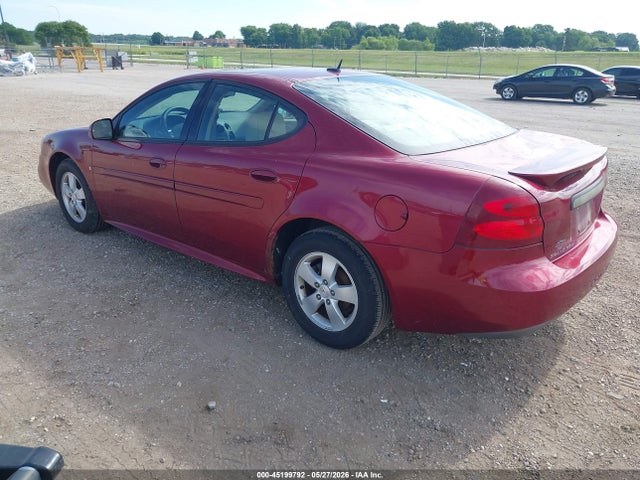 Продажа на аукционе авто 2008 Pontiac Grand Prix, vin: 2G2WP582181168324, номер лота: 45199792