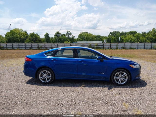2018 Ford Fusion Hybrid S მანქანა იყიდება აუქციონზე, vin: 3FA6P0UU5JR282047, აუქციონის ნომერი: 45199808