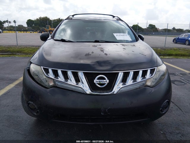 Продажа на аукционе авто 2010 Nissan Murano Sl, vin: JN8AZ1MW7AW125806, номер лота: 45199831