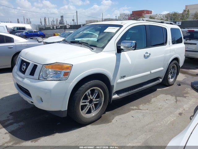 2008 Nissan Armada Se მანქანა იყიდება აუქციონზე, vin: 5N1AA08D08N618583, აუქციონის ნომერი: 45199867