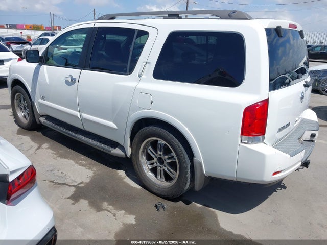 2008 Nissan Armada Se მანქანა იყიდება აუქციონზე, vin: 5N1AA08D08N618583, აუქციონის ნომერი: 45199867