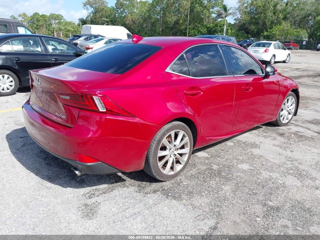 2015 Lexus Is 250 მანქანა იყიდება აუქციონზე, vin: JTHBF1D24F5045214, აუქციონის ნომერი: 45199882