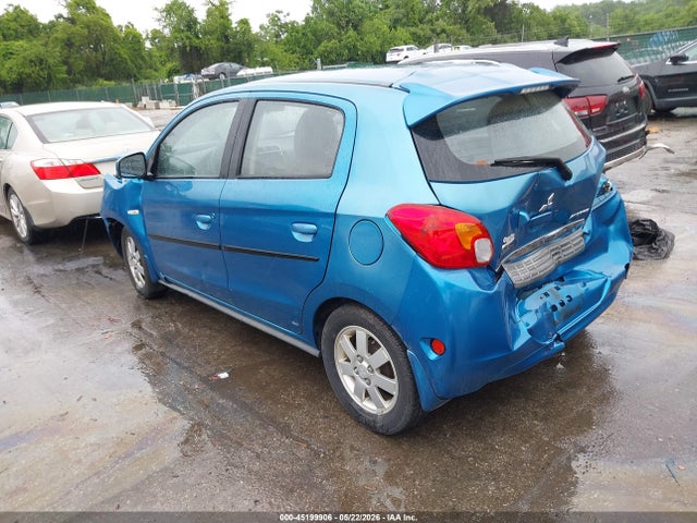 45199906 :رقم المزاد ، ML32A4HJ4EH005613 vin ، 2014 Mitsubishi Mirage Es مزاد بيع