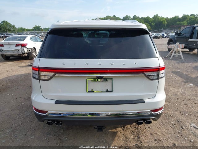 45199925 :رقم المزاد ، 5LM5J7XC2NGL06202 vin ، 2022 Lincoln Aviator Reserve مزاد بيع