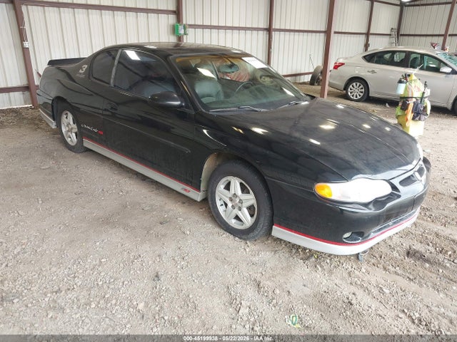 2002 Chevrolet Monte Carlo Ss მანქანა იყიდება აუქციონზე, vin: 2G1WX15K829218954, აუქციონის ნომერი: 45199938