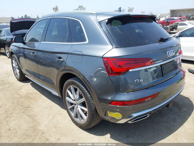 Продажа на аукционе авто 2022 Audi Q5 Premium Plus 55 Tfsi E S Line Quattro S Tronic, vin: WA1E2AFY2N2015267, номер лота: 45199951
