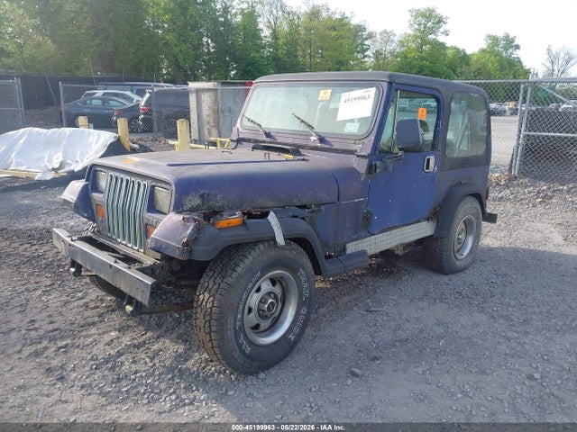 45199963 :رقم المزاد ، 1J4FY19P1PP220851 vin ، 1993 Jeep Wrangler / Yj S مزاد بيع