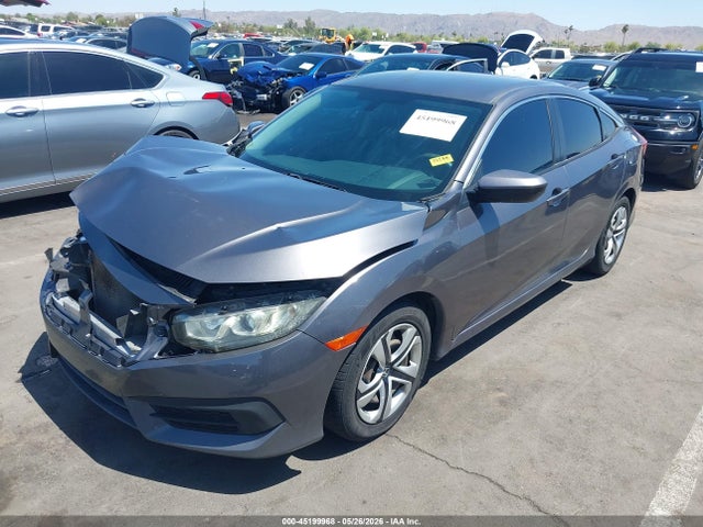 Honda Civic Lx 2017 2HGFC2F56HH531034 Image 2