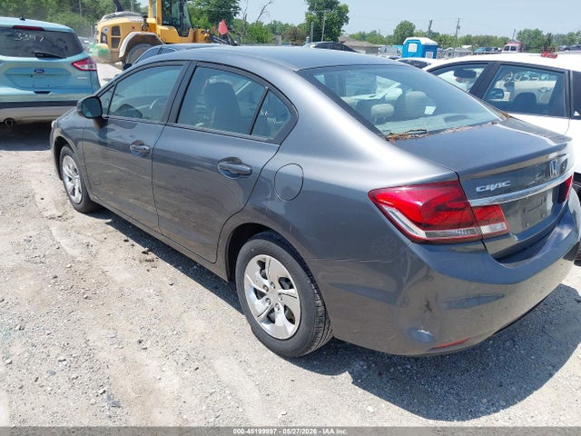 Продаж на аукціоні авто 2013 Honda Civic Lx, vin: 19XFB2F53DE036202, номер лоту: 45199997