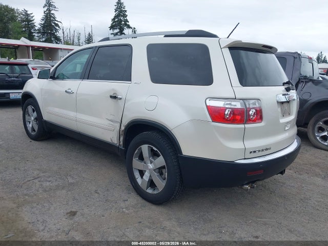Продажа на аукционе авто 2012 Gmc Acadia Slt-1, vin: 1GKKVRED3CJ277626, номер лота: 45200002