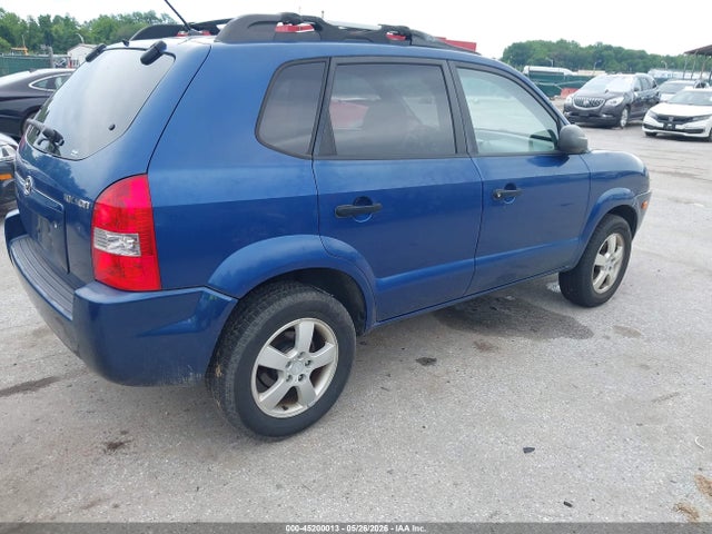 2007 Hyundai Tucson Gls მანქანა იყიდება აუქციონზე, vin: KM8JM12B77U571366, აუქციონის ნომერი: 45200013