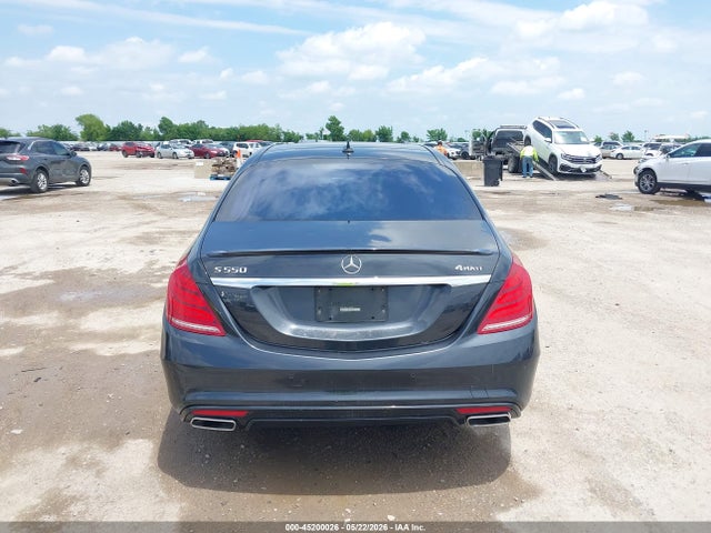 45200026 :رقم المزاد ، WDDUG8FB4GA233524 vin ، 2016 Mercedes-benz S 550 4matic مزاد بيع