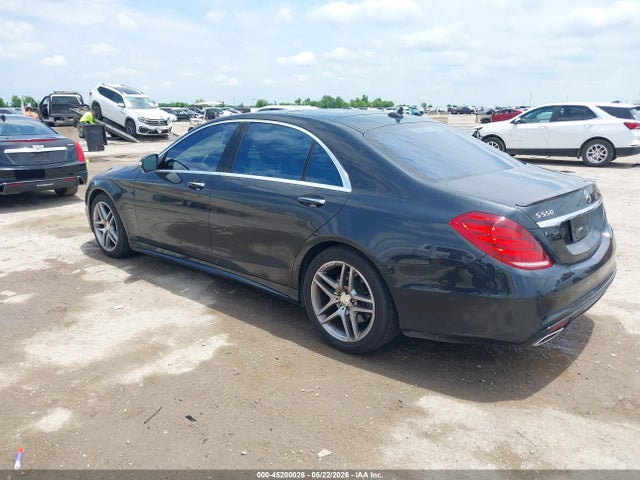 45200026 :رقم المزاد ، WDDUG8FB4GA233524 vin ، 2016 Mercedes-benz S 550 4matic مزاد بيع