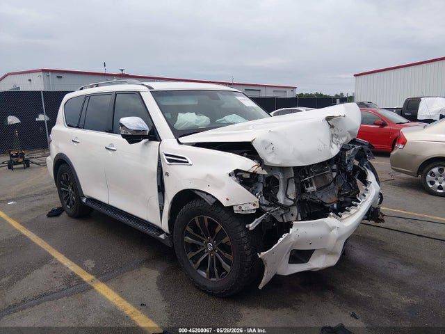 45200067 :رقم المزاد ، JN8AY2NFXH9301652 vin ، 2017 Nissan Armada Platinum مزاد بيع