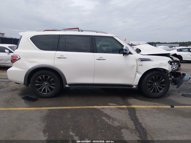 45200067 :رقم المزاد ، JN8AY2NFXH9301652 vin ، 2017 Nissan Armada Platinum مزاد بيع