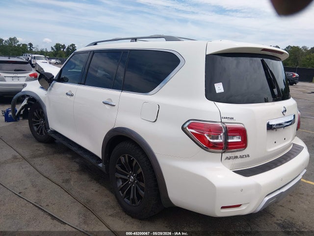45200067 :رقم المزاد ، JN8AY2NFXH9301652 vin ، 2017 Nissan Armada Platinum مزاد بيع