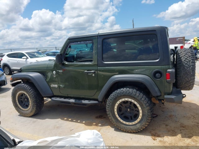 1C4GJXAN6MW525730 Jeep Wrangler Sport S 4x4