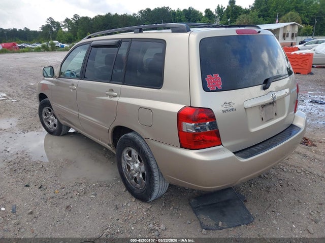 2004 Toyota Highlander მანქანა იყიდება აუქციონზე, vin: JTEGD21A040086367, აუქციონის ნომერი: 45200107