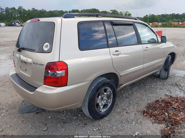 2004 Toyota Highlander მანქანა იყიდება აუქციონზე, vin: JTEGD21A040086367, აუქციონის ნომერი: 45200107