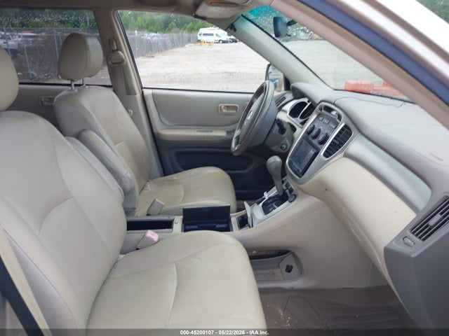 2004 Toyota Highlander მანქანა იყიდება აუქციონზე, vin: JTEGD21A040086367, აუქციონის ნომერი: 45200107