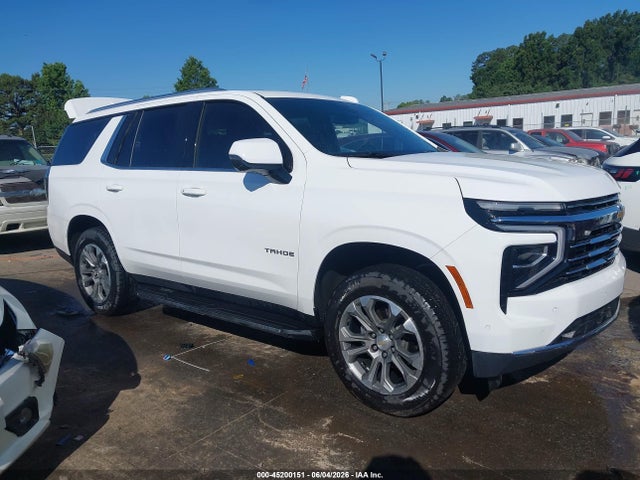 Aukcja sprzedaży 2025 Chevrolet Tahoe 4wd Lt, vin: 1GNS6NRD9SR214369, numer aukcji: 45200151