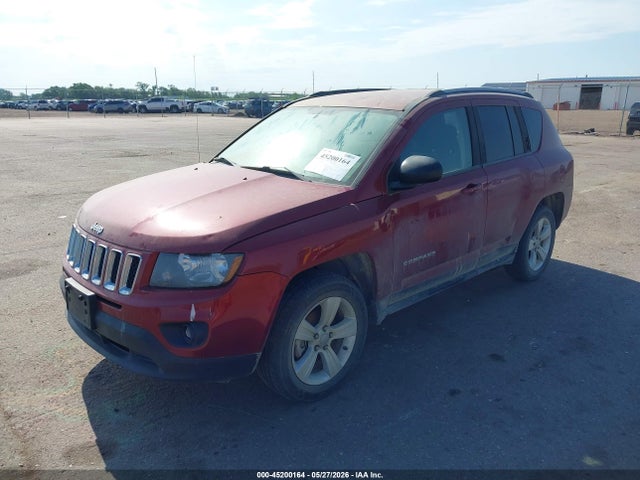 2016 Jeep Compass Sport მანქანა იყიდება აუქციონზე, vin: 1C4NJCBA3GD681574, აუქციონის ნომერი: 45200164