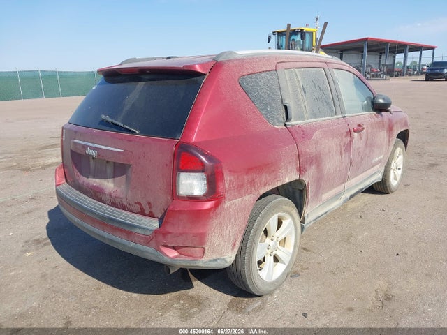 2016 Jeep Compass Sport მანქანა იყიდება აუქციონზე, vin: 1C4NJCBA3GD681574, აუქციონის ნომერი: 45200164