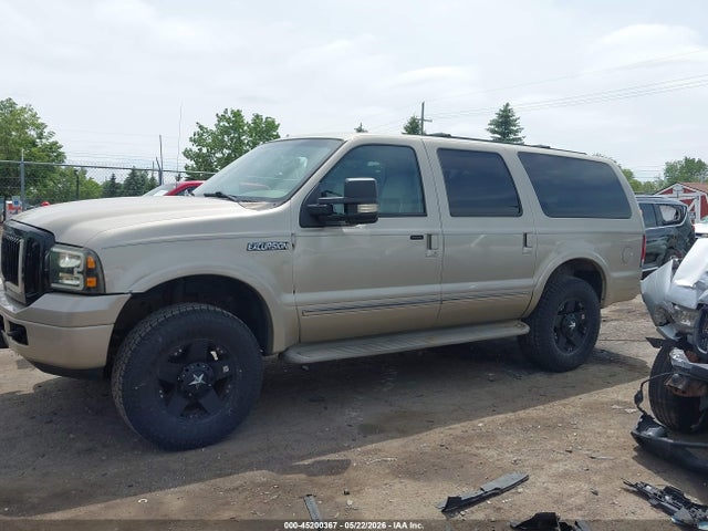 Продаж на аукціоні авто 2005 Ford Excursion Limited, vin: 1FMNU43S65ED42461, номер лоту: 45200367